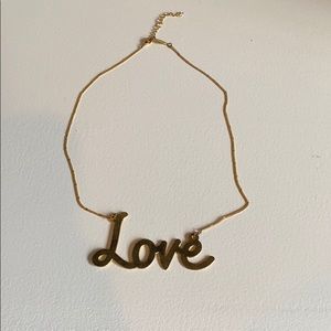 A.V. Max “Love” Necklace (Made in the USA)